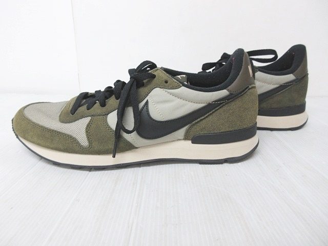 ナイキ Nike Internationalist インターナショナリスト スニーカー 緑 カーキ 28cm 303 1223 メンズ 023 ベクトルパーク
